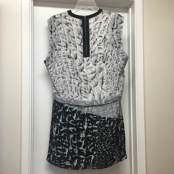 Helmut Lang Silk Annex Printed Mini Dress - Picture 12 of 15